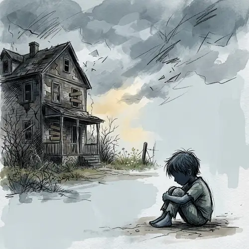 Harmful Effects of Neglectful Parenting in Abstract Art