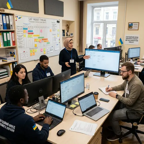 SAP Implementation at Charitable Foundations: Diverse Team Driving Success