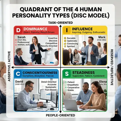 Understanding the 4 Human Personality Types