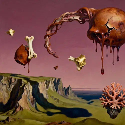 Surreal Dalí-Inspired Abstract Art