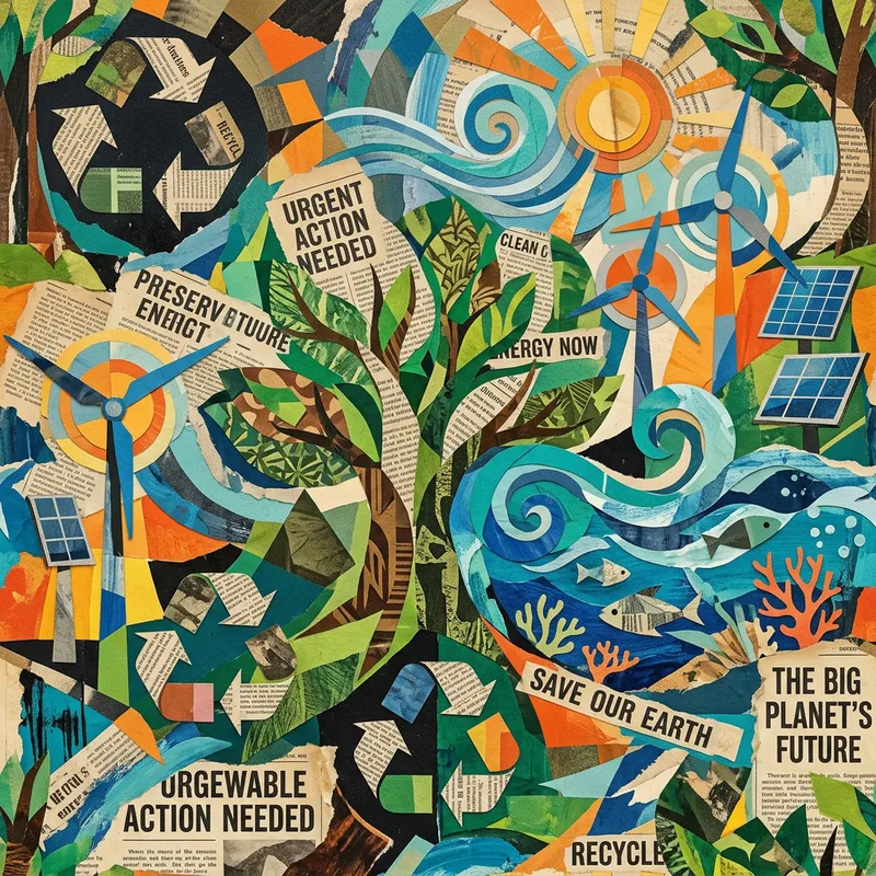 Save the Environment: Abstract Art Inspiration Save the Environment: Abstract Art Inspiration