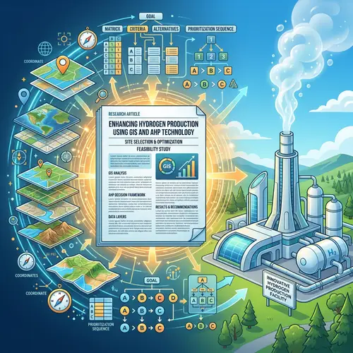 Enhance Hydrogen Production with GIS AHP Technology