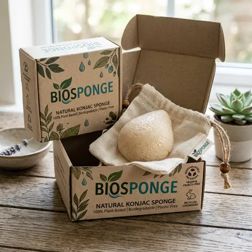 Eco-Friendly Biosponge Packaging Solutions