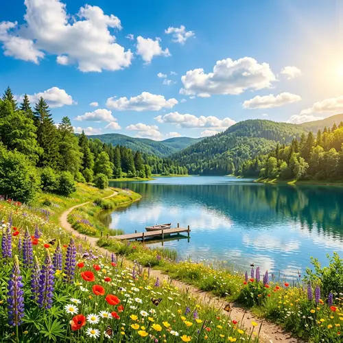 Create a Realistic Image of Nature