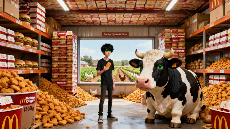 Tom's Comedic McDonald's Warehouse Adventure