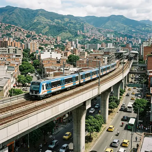 Medellín Metro: View from the Tracks