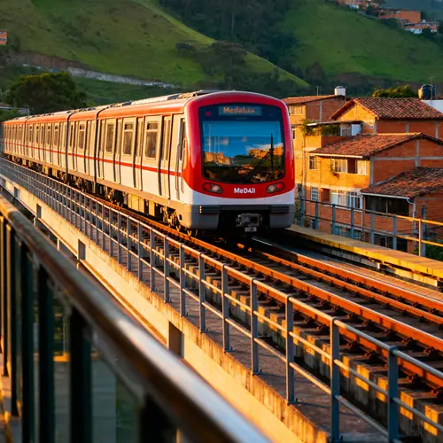 Medellín Metro: View from the Tracks