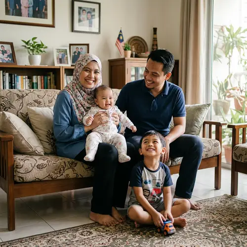 Family Moments: Malaysian Muslim Women in Hijab