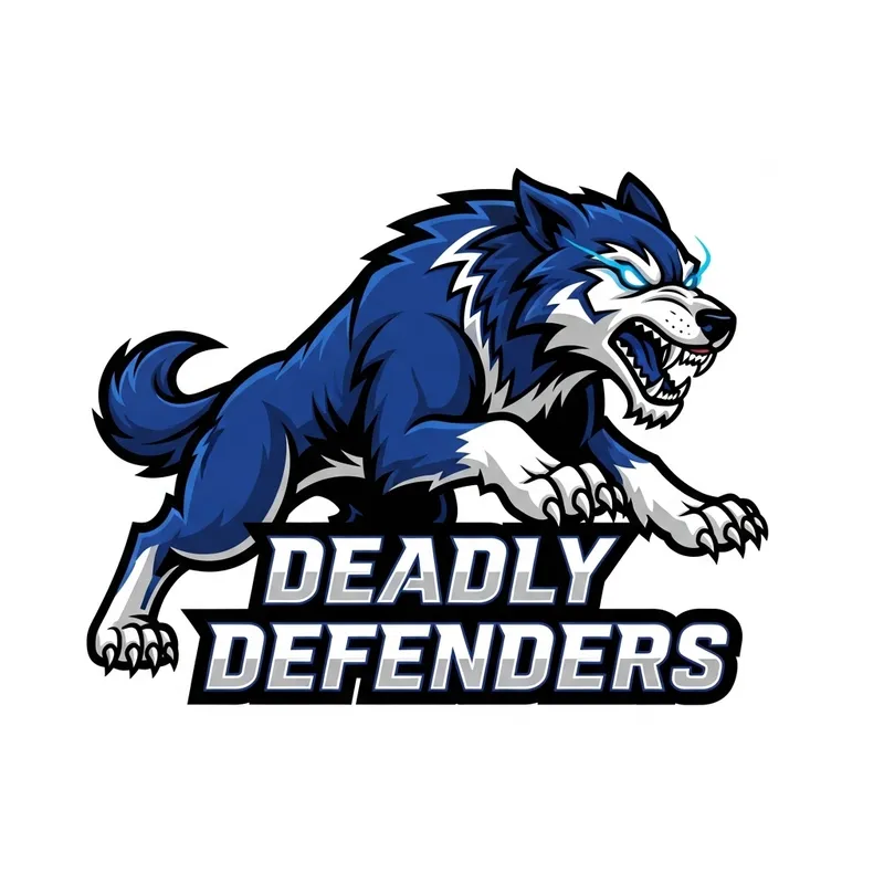 Deadly Defenders Hockey Team Logo