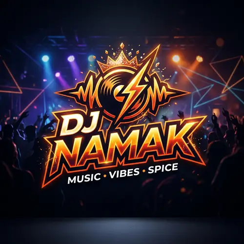 DJ NAMAK Logo Design | Custom DJ Logos
