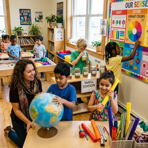 Multi-Sensory Teaching Strategies in a Diverse Classroom