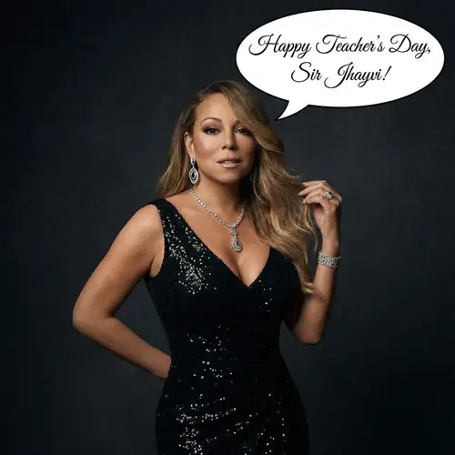 Mariah Carey Portrait - Happy Teacher's Day!