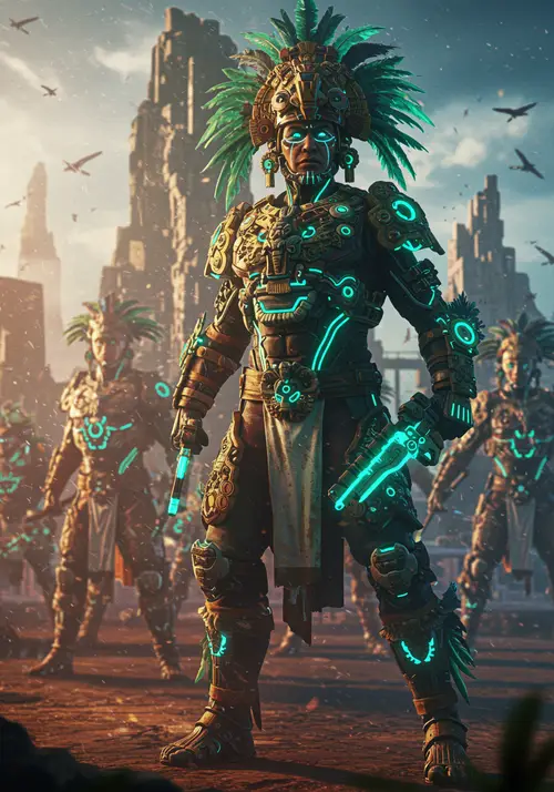 Mayan Future Warriors: A Glimpse into Tomorrow