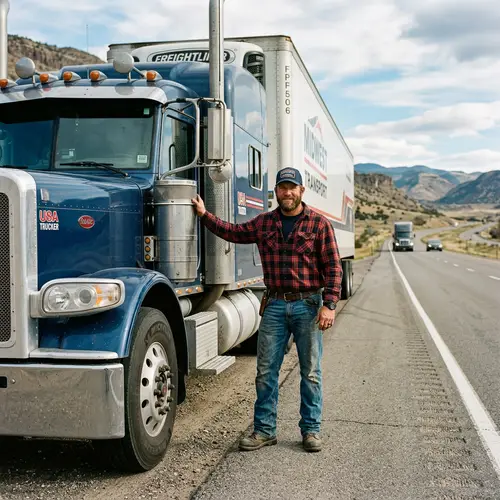 Proud Truck Driver: The Journey of Long-Haul Life