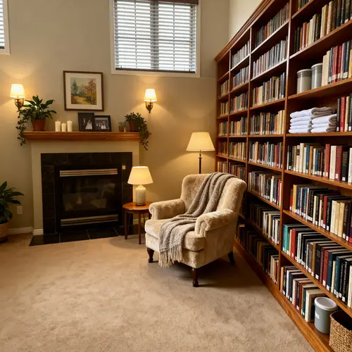 Create a Cozy Library for Your Wife