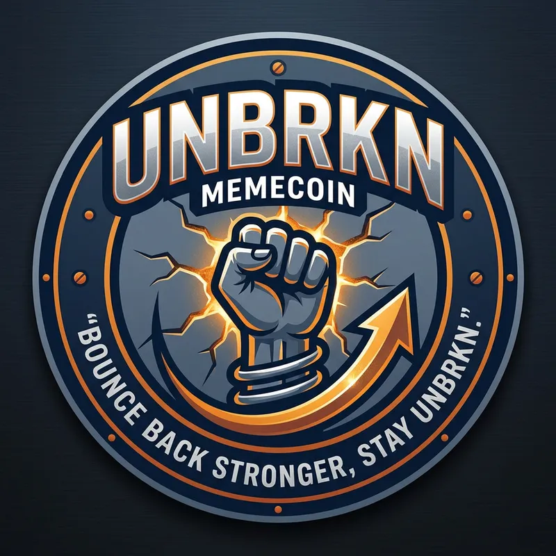 Logo Design for UNBRKN Memecoin Logo Design for UNBRKN Memecoin