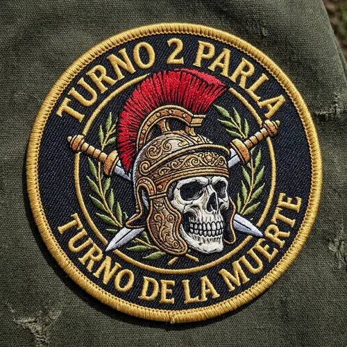 Turno 2 Parla Death Patch Design