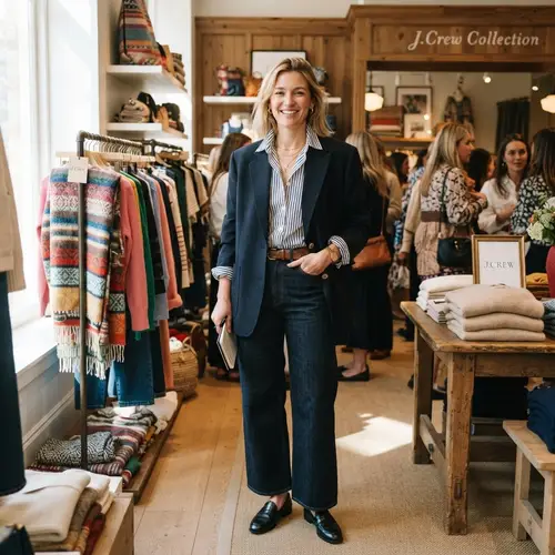 Olympia Gayot Inspired Styles at J.Crew