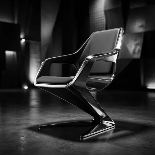 Sleek & Minimalist Chair Inspired by Sci-Fi Films