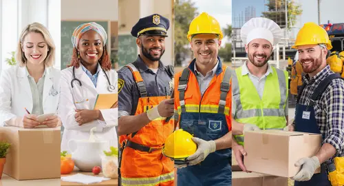 Celebrating Community Heroes in Vibrant Collage