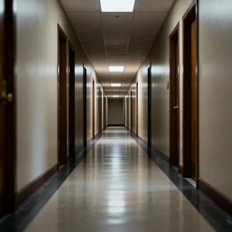 Cinematic Hallway Push-In Video Technique