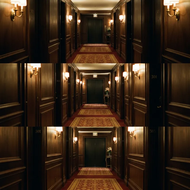 Cinematic Hallway Push-In Video Technique Cinematic Hallway Push-In Video Technique