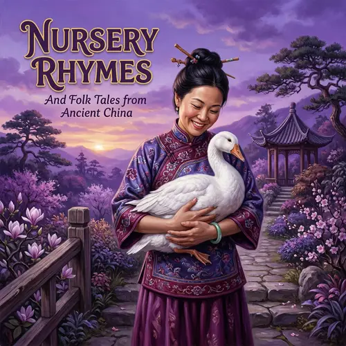 Nursery Rhymes Book Cover - A Realistic Design