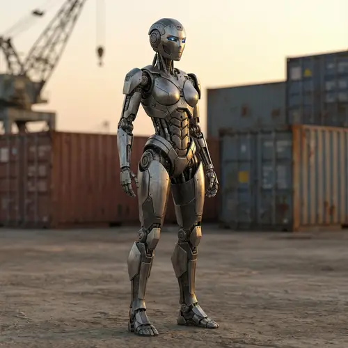 Feminine Android Inspired by Transformers