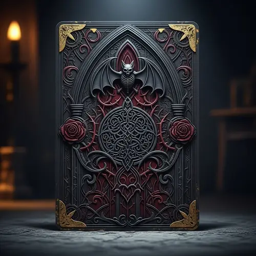 Gothic Card Design for Unique Projects