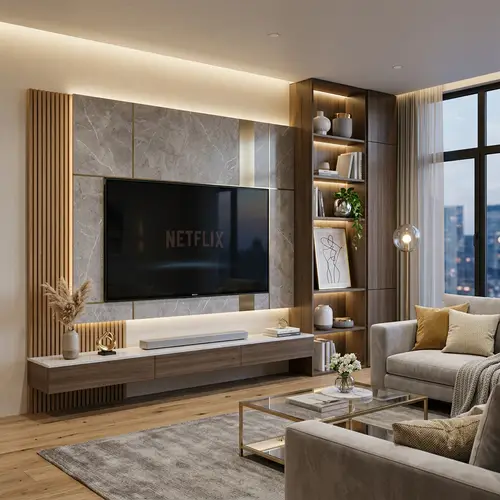 Stylish Modern TV Wall Design Ideas