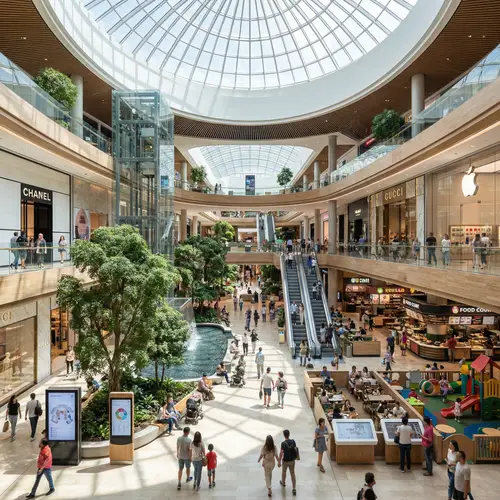 Modern Shopping Mall Design: A Realistic Experience