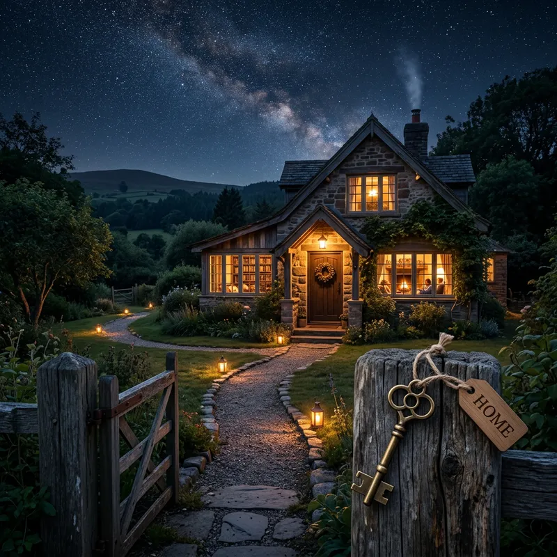 Metaphorical Connection to Home: A Cozy Journey