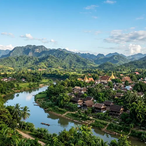 Luang Prabang Province: Serene Landscape View