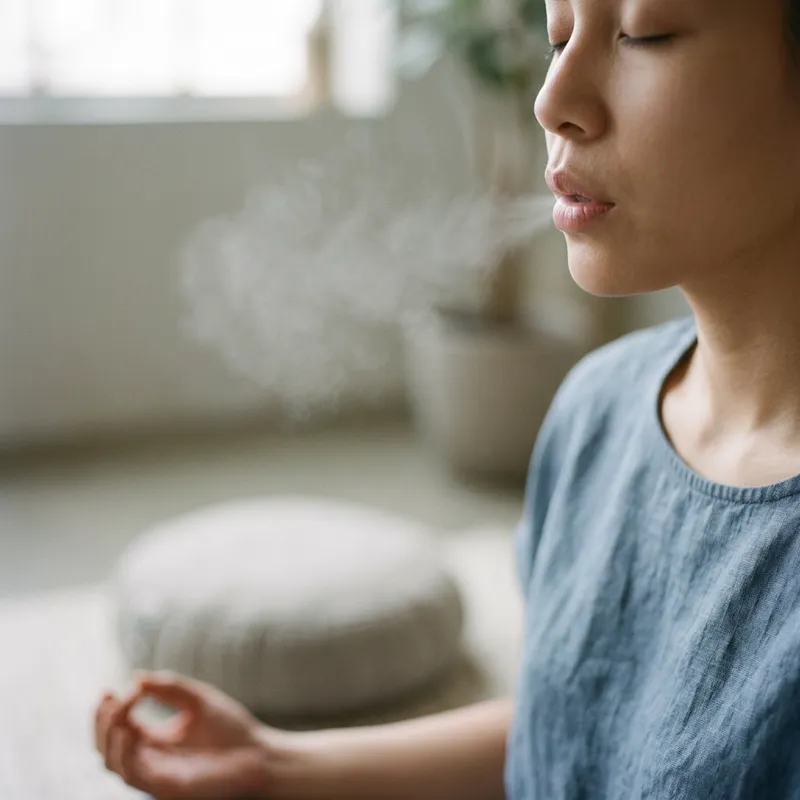 Serene Mindfulness Meditation Scene | Tranquility Captured Serene Mindfulness Meditation Scene | Tranquility Captured