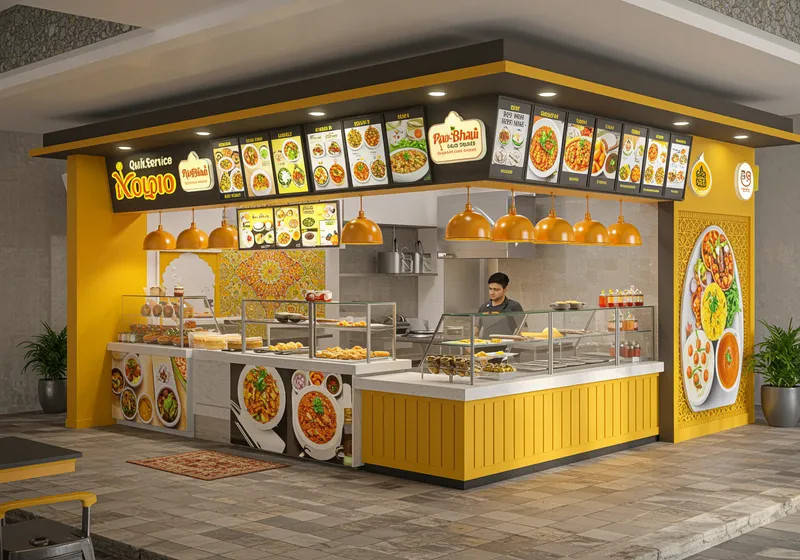 Quick Service Restaurant for Pav Bhaji & Veg Pulao Quick Service Restaurant for Pav Bhaji & Veg Pulao