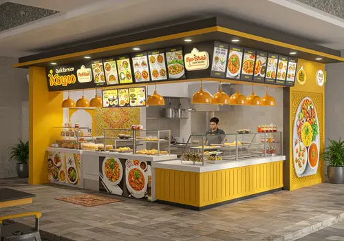 Quick Service Restaurant for Pav Bhaji & Veg Pulao