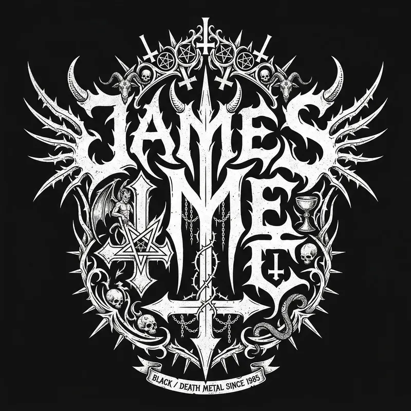 Create Logo Inspired by Sarcófago Band