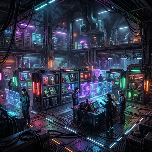 Cyberpunk Secret Laboratory Level: Explore the Mystery