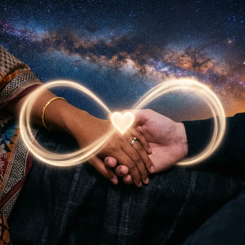 Endless Love Symbol | Interconnected Hands Embodying Diversity Endless Love Symbol | Interconnected Hands Embodying Diversity