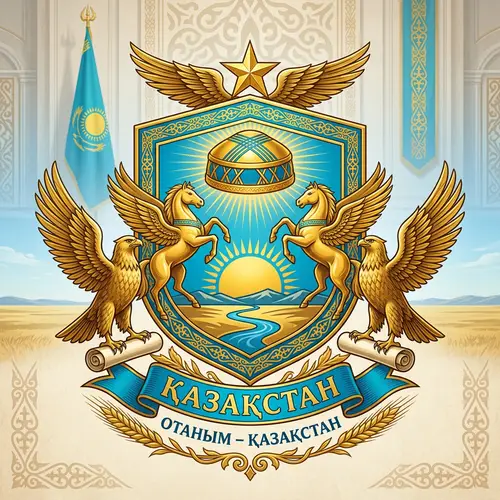 New Coat of Arms for Republic of Kazakhstan