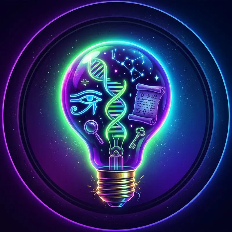 Unusual Facts YouTube Icon - Creative & Unique Design Unusual Facts YouTube Icon - Creative & Unique Design