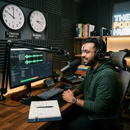 South Asian Podcaster: Save Time, Increase Productivity
