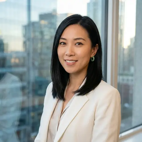 Sophisticated Modern Chinese Lady Portrait