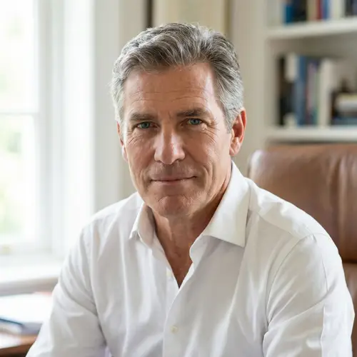 Distinguished Portrait of a Confident Businessman