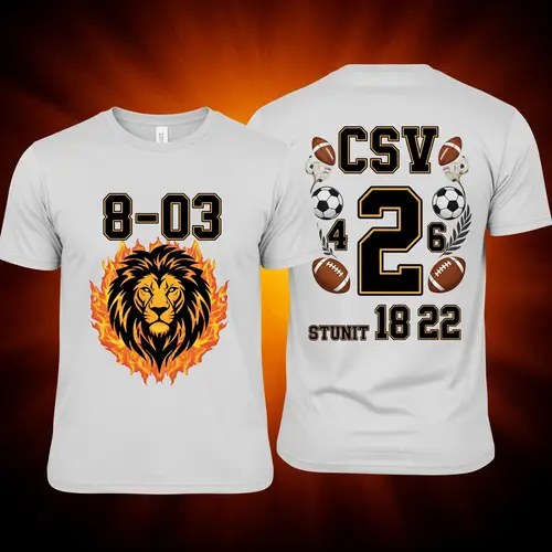 Carnival Themed Sports Shirt Design for Course 8-03