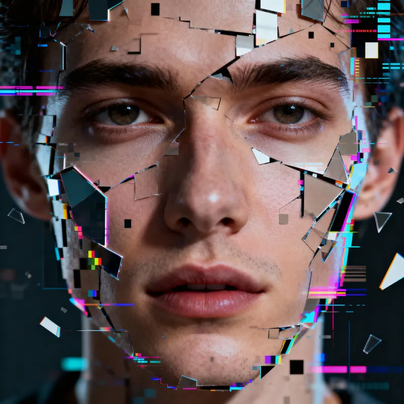 Fragmented Faces: Exploring Identity Through Distortion