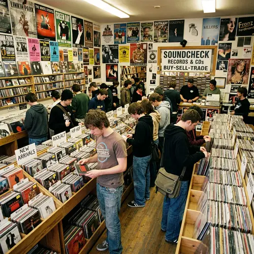 Explore the 2000s Record Store Vibe