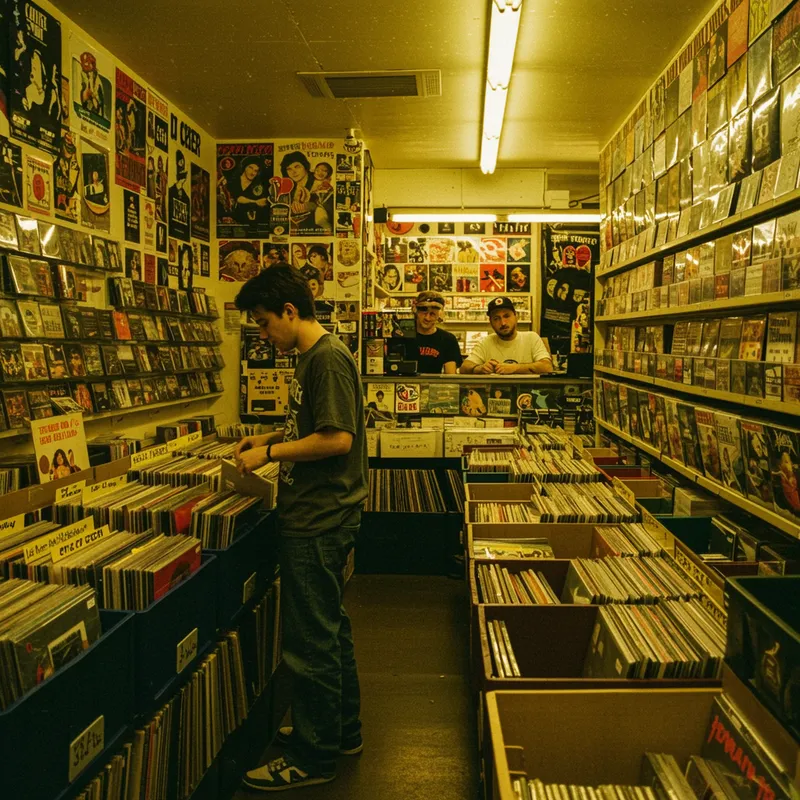 Explore the 2000s Record Store Vibe