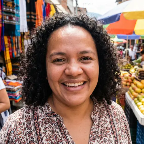 Vibrant Latina Woman in 30s - Latin American Features Unveiled