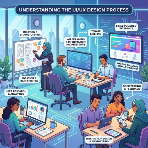 UI/UX Design Process: Engaging Digital Experience | Website Name